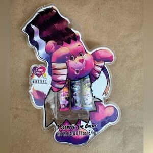 NWT Care Bears Halloween 3 Scented Lip Balms (0.12oz/3.4g each)